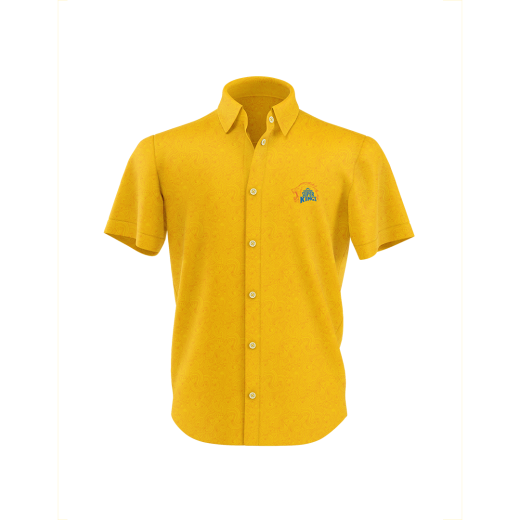BUTTON DOWN SHIRT - YELLOW