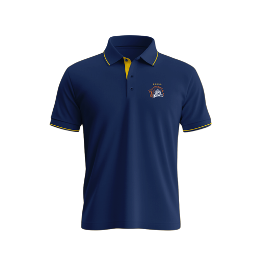 CSK BLUE POLO T-SHIRT