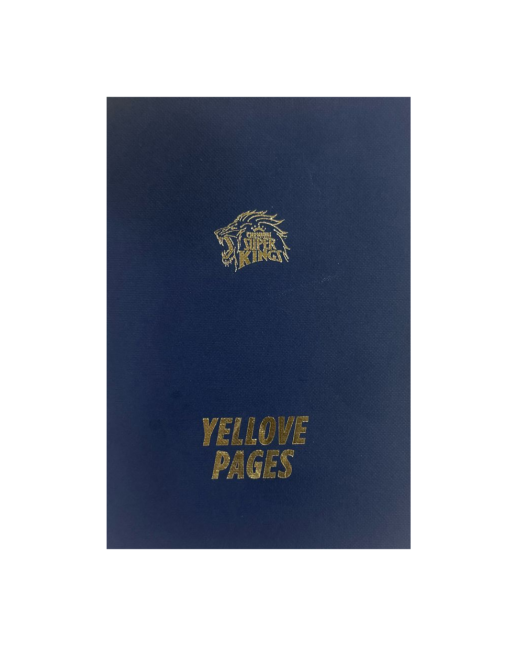 CHENNAI SUPER KINGS NOTEBOOK